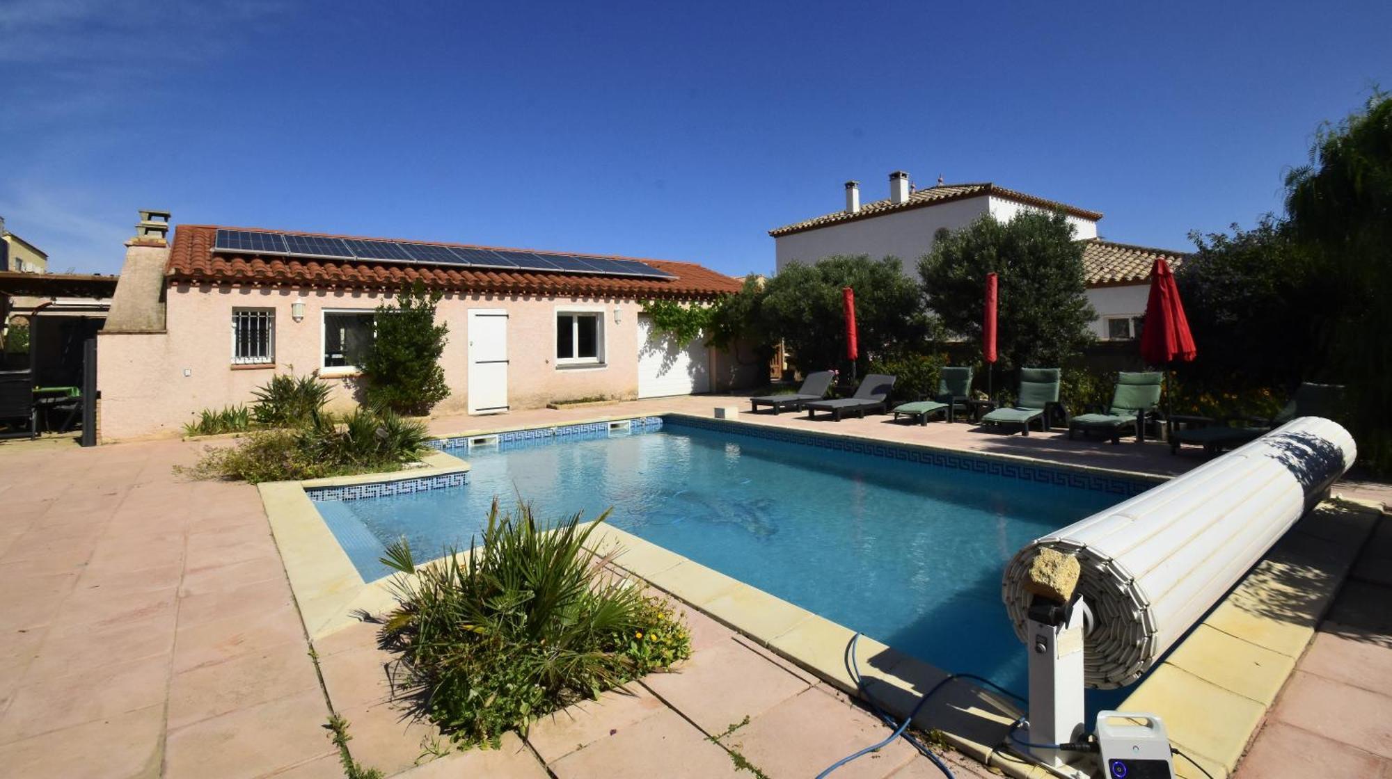 Les 2 Dauphins Villa Le Barcares Luaran gambar